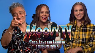 Taika Waititi, Natalie Portman og Tessa Thompson on "Thor: Love and Thunder" (Moovy TV #143)