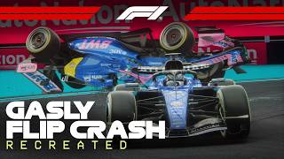 Recreating Pierre Gasly's HUGE Miami 2026 Flip Crash!