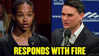 Woke girl tries WHINING at Ben Shapiro, he is NOT having it, responds with FIRE
