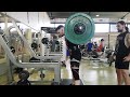 053118 low bar squat 165kg x 1 rep @6.5 rpe