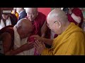 his holiness the dalai lama visits the great monastery of tashi lhunpor