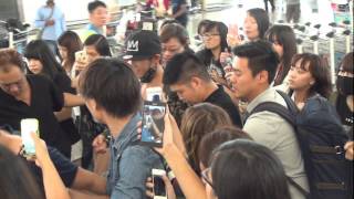 宋再臨Song Jae Rim(송재림) Hong Kong Airport Departure to Incheon 20150810