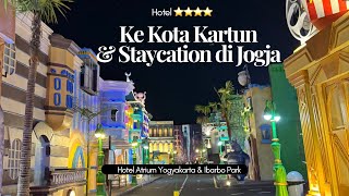 Ke kota kartun & staycation di Jombor