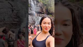 Jhari Waterfalls🐠💦 Daisy Basumatary #shortsfeed #shortsvideo #shorts #chikmagalur #youtubeshorts