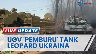 Rusia Rilis UGV 'Pemburu' Tank Leopard Ukraina, Dilengkapi Teknologi Canggih Musnahkan Bantuan Barat