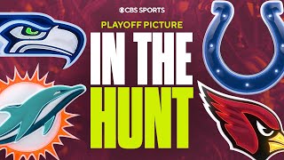 Which NFL teams in the hunt have the best chance to make the playoffs? | Updated Playoff Picture