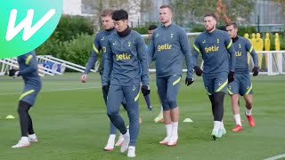Ryan Mason leads Spurs training before Conte starts work | TOT vs VIT | Group G | UECL | 2021/22