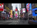 Todo listo en Times Square para dar la bienvenida al 2022