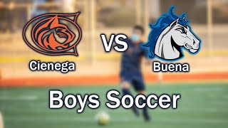 Cienega Boys Soccer vs. Buena