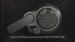 How to Program Your Fingerprint on a Sentry®Safe Fire Safe