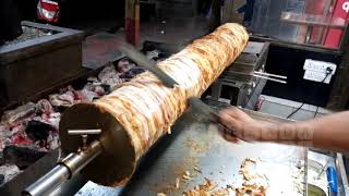 Doner Charcoal Shawarma | Longest Shawarma in World