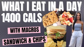 Macro Friendly Meals on a Calorie Deficit | Full Day of Eating 1400 Calories | High Protein w/macros