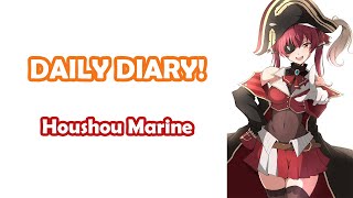 [Houshou Marine] - でいり〜だいあり〜! (DAILY DIARY!) / hololive IDOL PROJECT