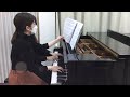 ピアノ連弾 水平線　back number　 応援ソング　4hands piano