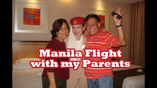 30 Hours Layover in Manila | Meeting My Parents | Emirates Flight Attendant