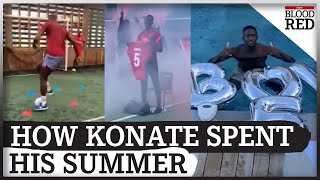 How Ibrahima Konate Spent His Summer | New Liverpool Signing