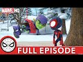 Gobby on Ice | Full Episode | Spidey and his Amazing Friends | @disneyjunior @MarvelHQ