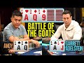 Andy BATTLES Garrett In SUPER HIGH STAKES Cash Game