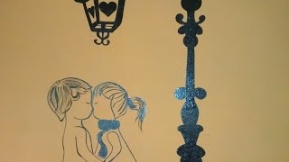Best Couple wall painting