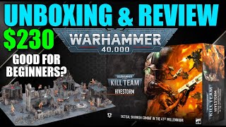 Unboxing Warhammer 40,000 Kill Team HIVESTORM (Honest Review) #New40k #KillTeam