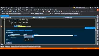 Visual Studio.NET Debugging - Conditional breakpoint techniques