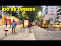 Friday Night on the Streets of Rio de Janeiro, Brazil 🇧🇷 【4K】 2024