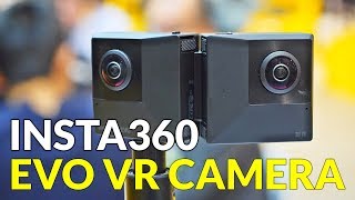 Insta360 EVO 180 and 360 VR Camera