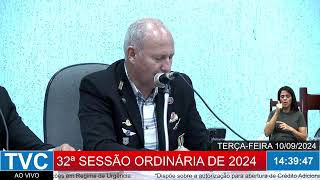 32ª SESSÃO ORDINÁRIA DE 2024