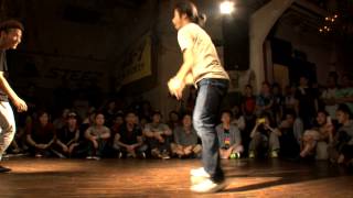 TATSUO(GLASS HOPPER) vs TAKUYA(SYMBOL-ISM) DANCE@LIVE 2014 HOUSE kanto vo.1【FINAL EXTRA ROUND】