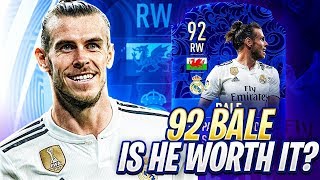 TOTY 92 BALE PLAYER REVIEW! HOW IS HE ONLY 300K!? FIFA 19 Ultimate Team