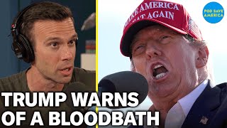 Trump Warns of a Bloodbath if He Loses Election in Threatening Speech + Katie Porter Interview