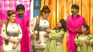 Vicky Kodu and Saira Mehar with Amjad Rana (NEW) | New Stage Drama Malanagni | Comedy Clip 2020
