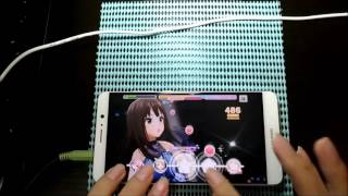 mate9　デレステ動作確認用手元動画③