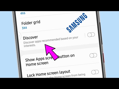 discover | how to use discover setting on samsung