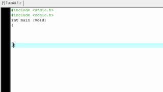 C Programming Tutorial 2: The Basics