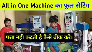 Installation Process Of All In One Hydraulic Paper Plate Making Machines 🔥| Installation & Setup