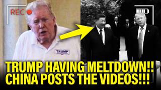 Trump PANICS as China POSTS VIDEOS HE FEARED!!!