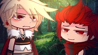 "Parallel"~✨️🍃 // [❤️🧡 KIRIBAKU ❤️🧡 ] // FANTASY AU SKIT //