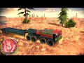 New Bridge Construction by Titan KET-T Truck - Off-Road Unleashed Nintendo Switch Gameplay