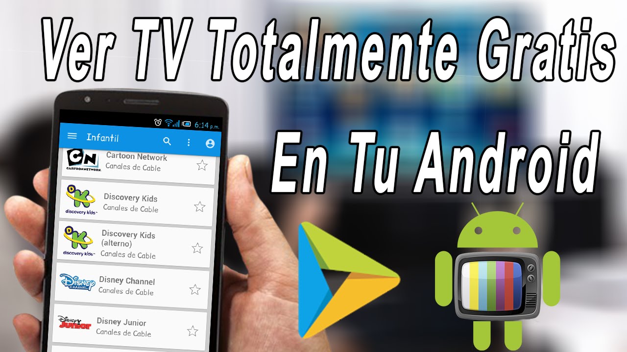 Cómo Ver La TV Desde Tu Android | Ve TV Por Cable/Abierta GRATIS ...