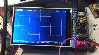 DIY oscilloscope base on Stm32f303 and ILI9486