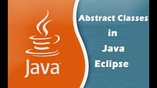 How to create Abstract Classes in Java Eclipse