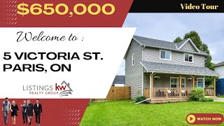 5 Victoria St, Paris Ontario - Paris Real Estate