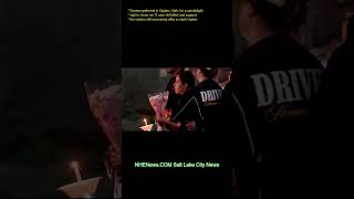 Dozens gathered in Ogden, Utah, for a candlelight vigil to honor an 11-year-old killed and support t