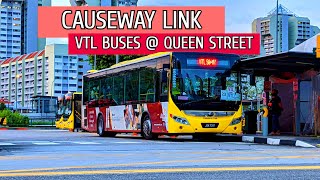 VTL Causeway Link buses at Queen Street