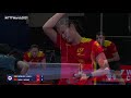 robles a. xiao m. vs wang c. sun y. 2021 world table tennis championships finals xd qf