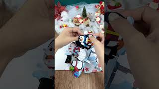 Handmade Snowman and Penguin Pop Up Card