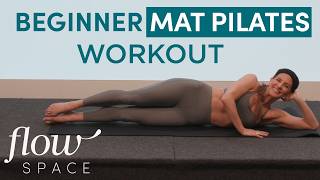 Beginner Pilates At Home With Peloton's Rebecca Kennedy | Flow Space