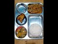 best non veg thali yt short ଡାହାଲ ମାଛ ଥାଳି