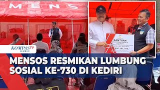 Menteri Sosial Resmikan Lumbung Sosial ke-730 di Kediri: Solusi Cepat untuk Masyarakat